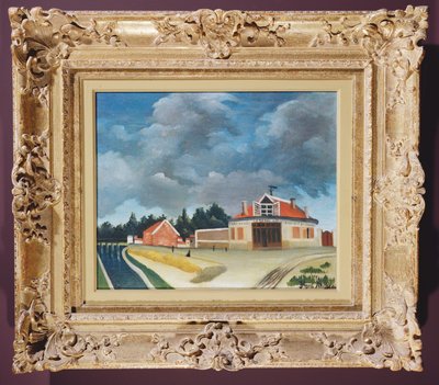 The chair factory at Alfortville, c.1897 by Henri Rousseau
