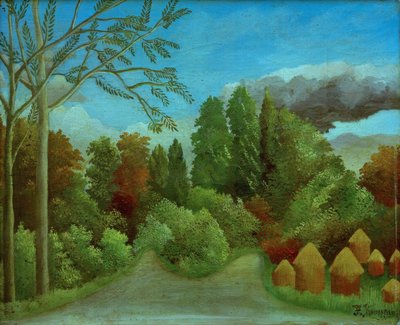 View of the Banks of the Oise by Henri Rousseau