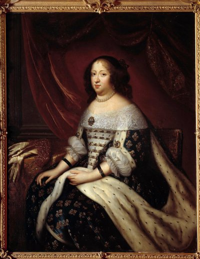 Portrait of Anne of Austria, Queen of France by Henri Testelin