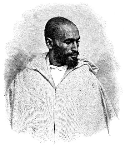An Arab Man from Tangier, Morocco by Henri Thiriat