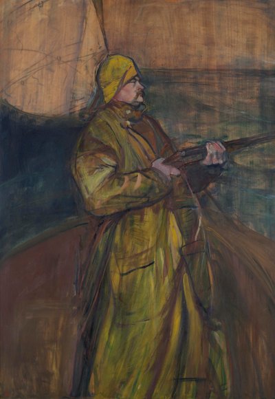 Maurice Joyant, 1900 by Henri Toulouse Lautrec de