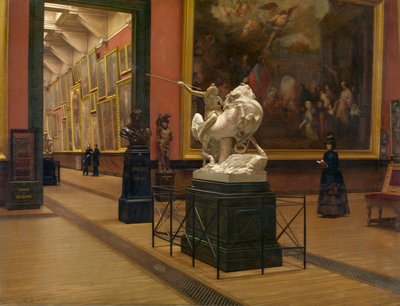 The Interior of the Old Museum by Henri Van Dyck