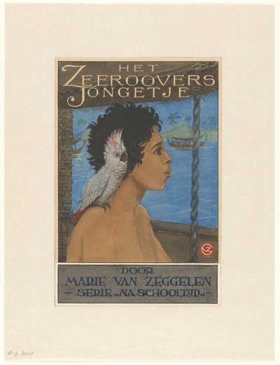 Title Page for The Pirate Boy by Marie van Zeggelen by Henri Verstijnen