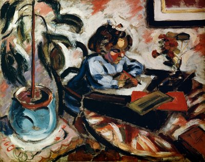 A Little Schoolgirl by Henri Victor Gabriel Le Fauconnier