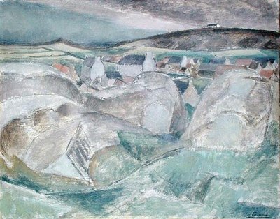 Village in the Mountains by Henri Victor Gabriel Le Fauconnier