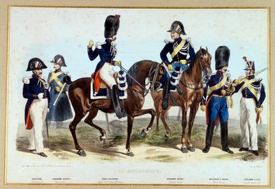 Gendarmes under the Second Empire by Henri Villain