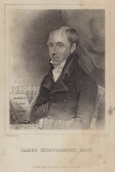 James Montgomery, Scottish Poet and Hymn Writer by Henri after Meyer