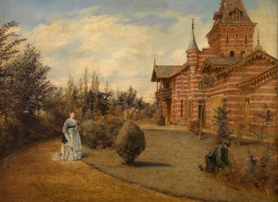 The Country House of Gustave Coûteaux by Henri de Braekeleer