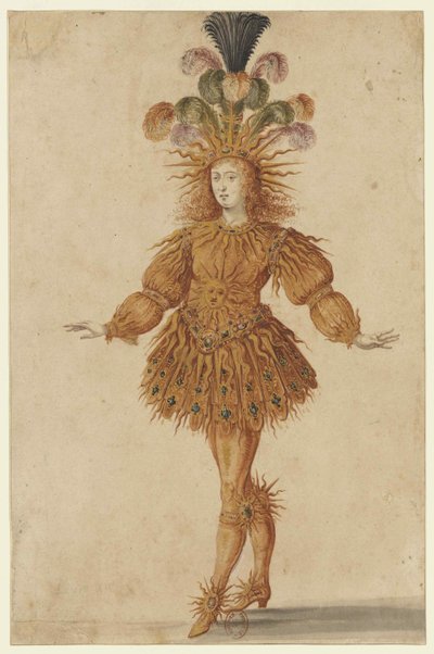 Louis XIV as Apollo in the Ballet de la Nuit, 1653 by Henri de Gissey