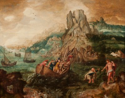 Jesus Appears to Seven Disciples by Henri de Herri met de Bles