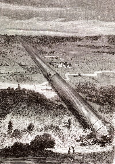 The Giant Space Gun from J.T. Maston by Henri de Montaut