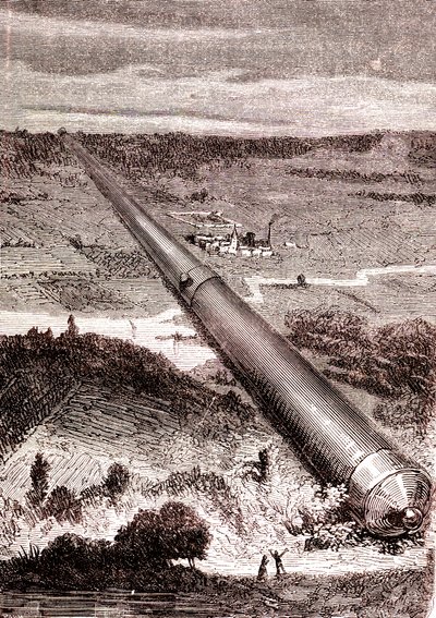The Giant Space Gun from J. T. Maston, 