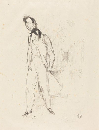 Adolphe or the Sad Young Man by Henri de Toulouse-Lautrec