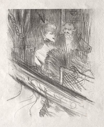 At the Foot of Sinai: The Baron Moses by Henri de Toulouse-Lautrec