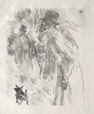 At the Foot of Sinai: The Polish Jews, Carlsbad by Henri de Toulouse-Lautrec