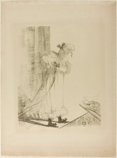 Cabaret Singer by Henri de Toulouse-Lautrec