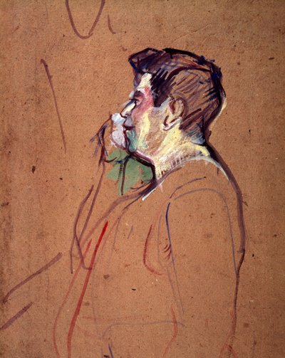Cadieux, Cafe-Concert Actor by Henri de Toulouse Lautrec
