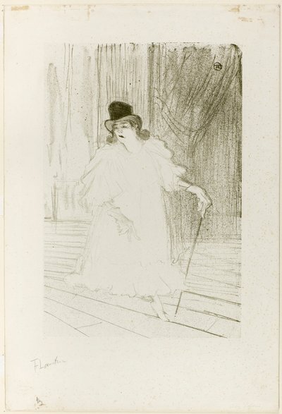 Cecy Loftus by Henri de Toulouse-Lautrec