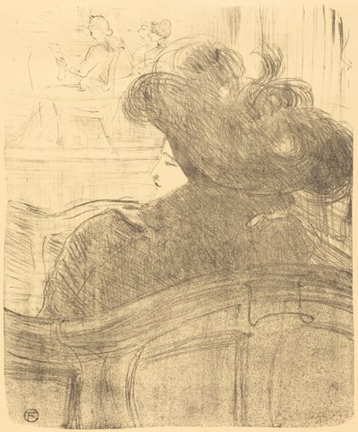 Cléo de Mérode by Henri de Toulouse-Lautrec