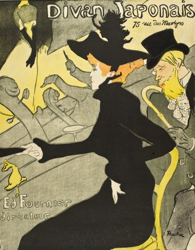 Divan Japonais by Henri de Toulouse-Lautrec