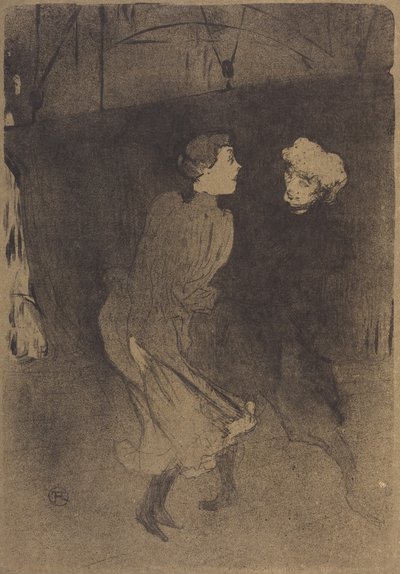 Dress Rehearsal at the Folies-Bergère by Henri de Toulouse-Lautrec