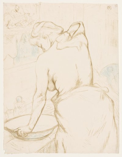 Elles: The Toilet by Henri de Toulouse-Lautrec
