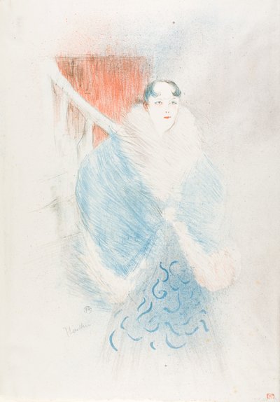 Elsa, Called The Viennese by Henri de Toulouse-Lautrec