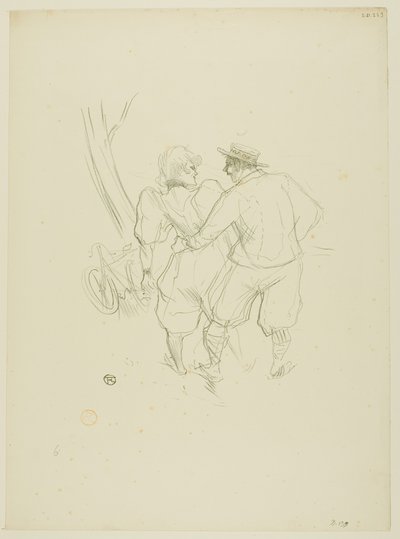 Floréal, from Mélodies de Désiré Dihau by Henri de Toulouse-Lautrec