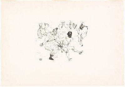 Footit and Chocolat by Henri de Toulouse-Lautrec