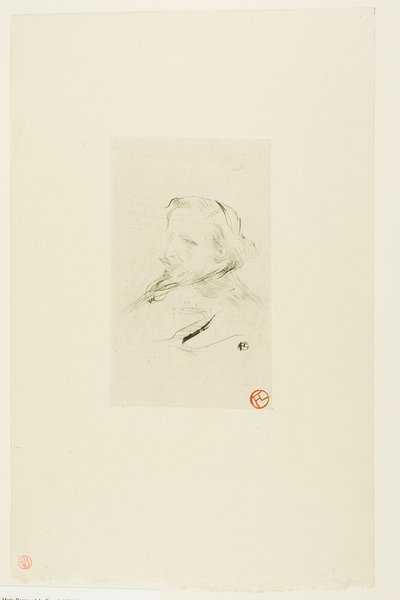 Francis Jourdain by Henri de Toulouse-Lautrec