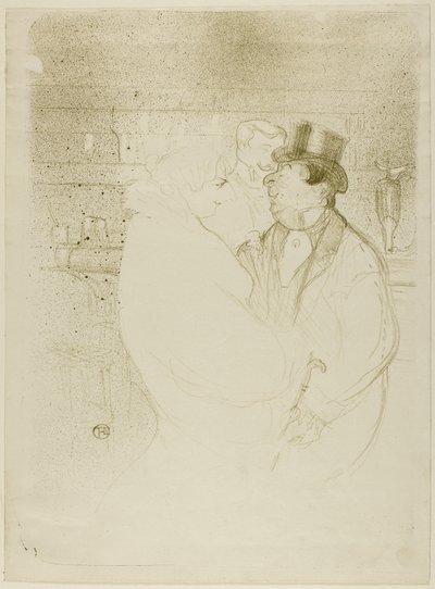 Ida Heath at the Bar by Henri de Toulouse-Lautrec