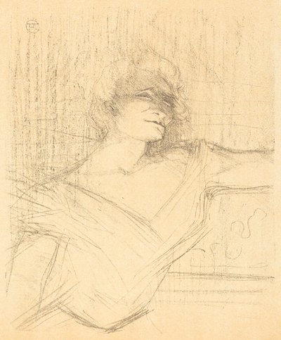 In "La glu" by Henri de Toulouse-Lautrec