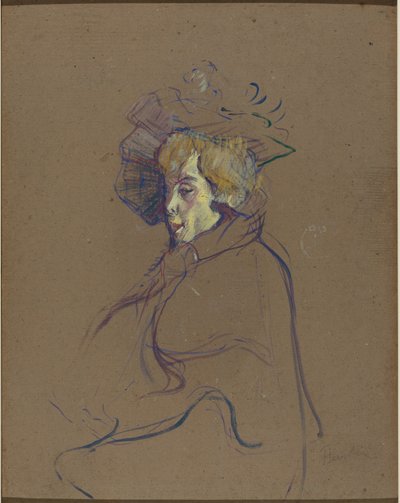 Jane Avril by Henri de Toulouse-Lautrec