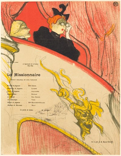 The Missionary by Henri de Toulouse-Lautrec