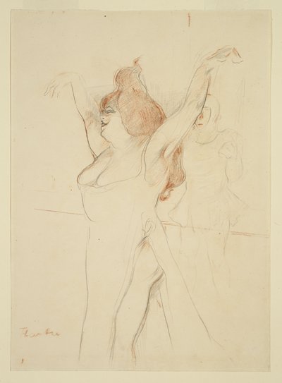 Mademoiselle Cocyle as Helen of Troy in La Belle Helene by Henri de Toulouse-Lautrec