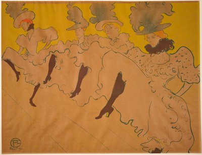 Mademoiselle Eglantine’s Troupe by Henri de Toulouse-Lautrec