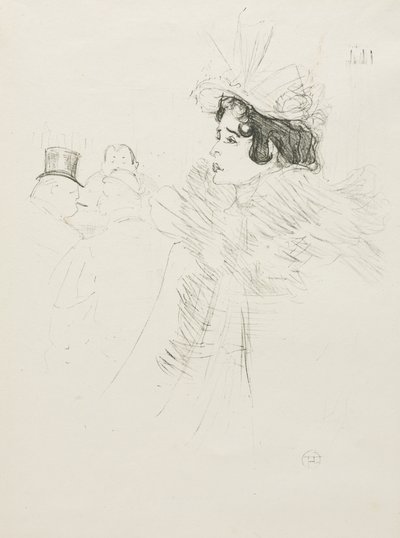 Miss May Belfort by Henri de Toulouse-Lautrec