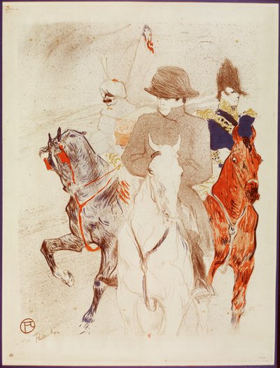 Napoleon I, Emperor by Henri de Toulouse-Lautrec