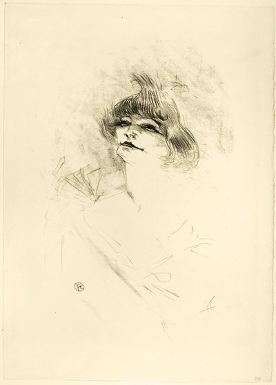 Polaire by Henri de Toulouse-Lautrec