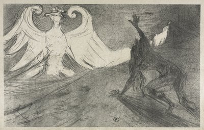 Project for Frontispiece to: At the Foot of Sinai by Henri de Toulouse-Lautrec