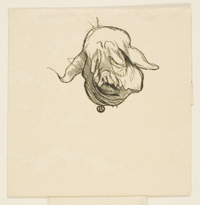 Tailpiece from Au Pied du Sinaï by Henri de Toulouse-Lautrec