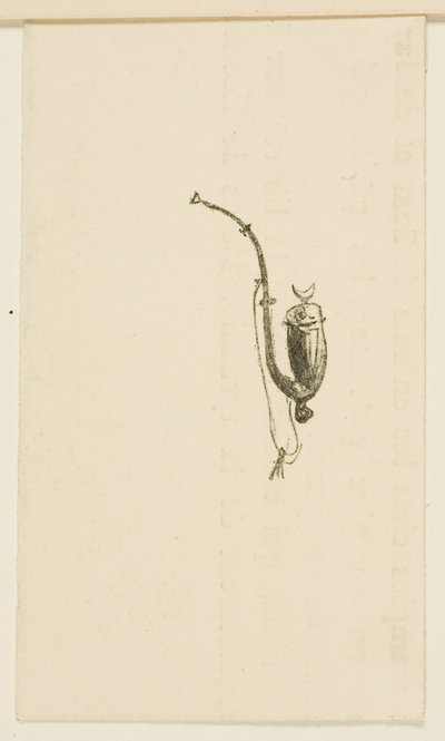 Tailpiece from Au Pied du Sinaï by Henri de Toulouse-Lautrec
