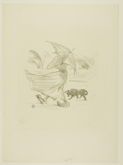 What the Rain Says by Henri de Toulouse-Lautrec