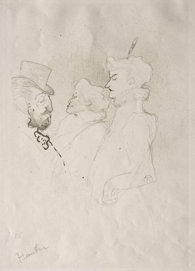 Why Not? Once Does Not Constitute a Habit by Henri de Toulouse-Lautrec