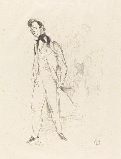 Adolphe or the Sad Young Man by Henri de Toulouse Lautrec