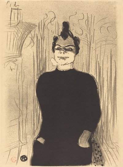 At La Gaiete Rochechouart: Nicolle by Henri de Toulouse Lautrec