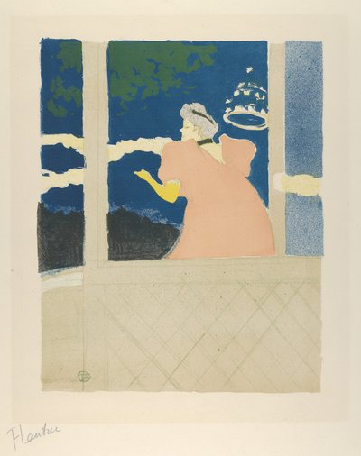 At Les Ambassadeurs, At the Café Concert by Henri de Toulouse Lautrec