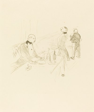 At The House of Gold, 1897 by Henri de Toulouse Lautrec