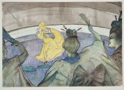 At the Circus by Henri de Toulouse Lautrec