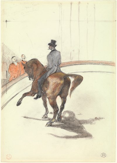 At the Circus: The Spanish Walk by Henri de Toulouse Lautrec